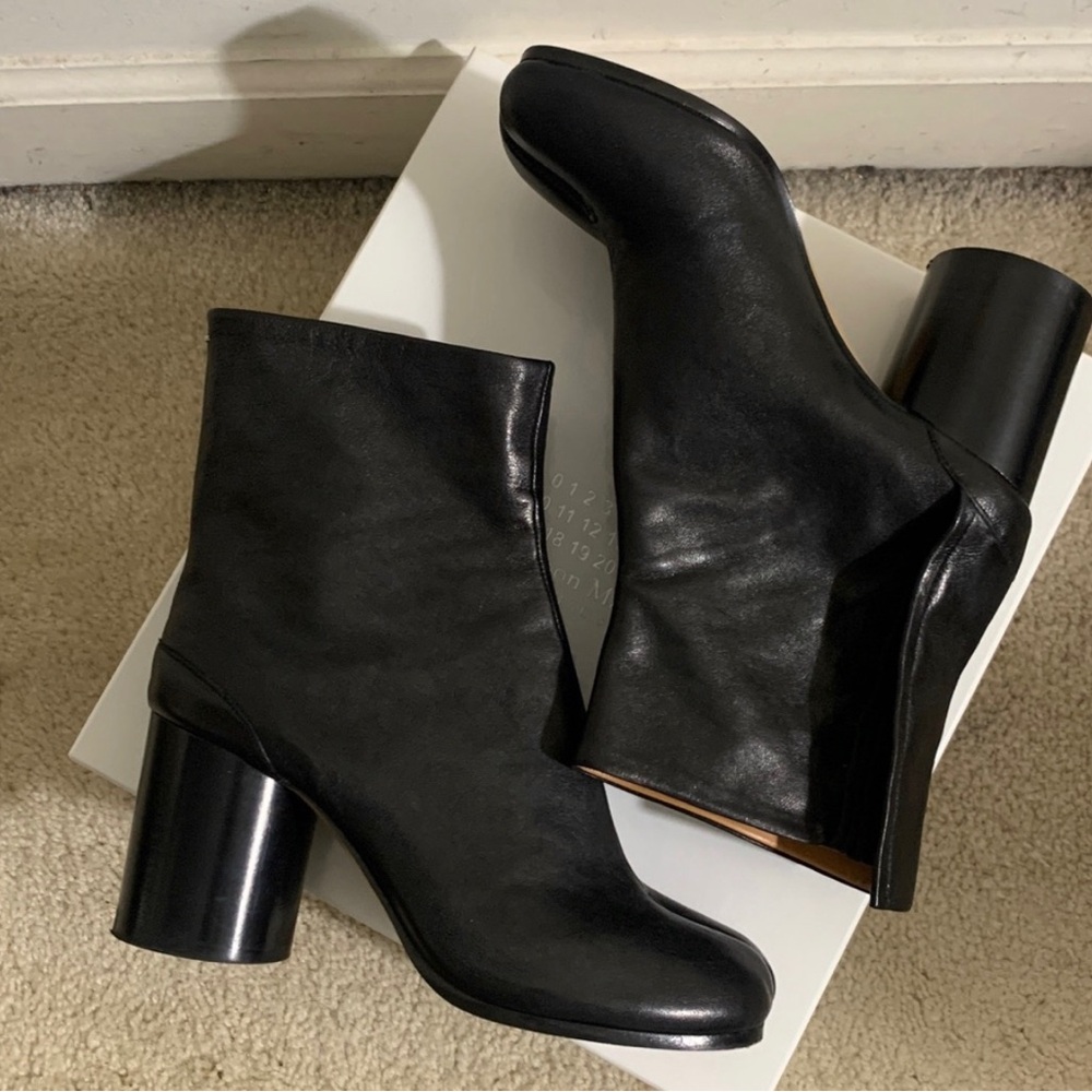 Maison Margiela Tabi leather split-toe ankle boots - Picture 5 of 11